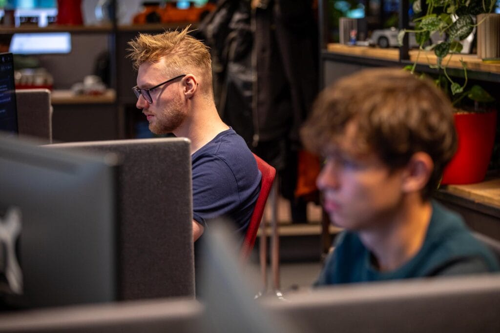 collega's op kantoor