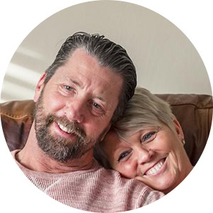 Foto van man & vrouw