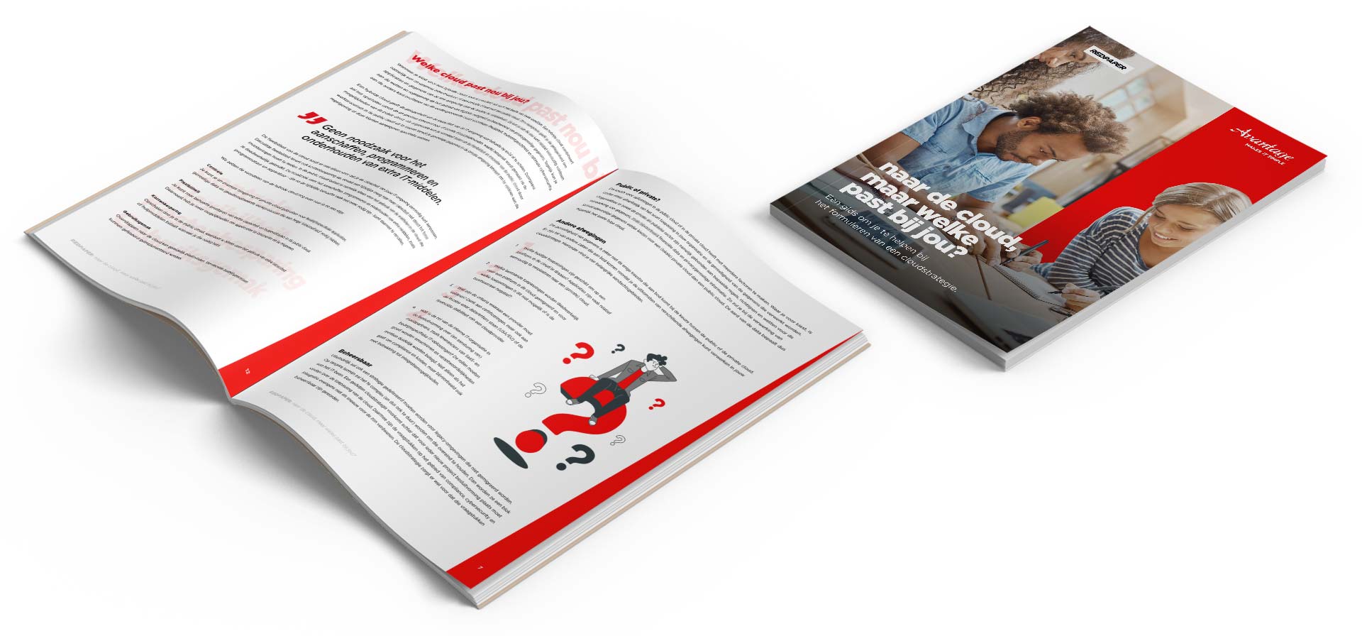 foto van redpaper cloudstrategie naar de praktijk