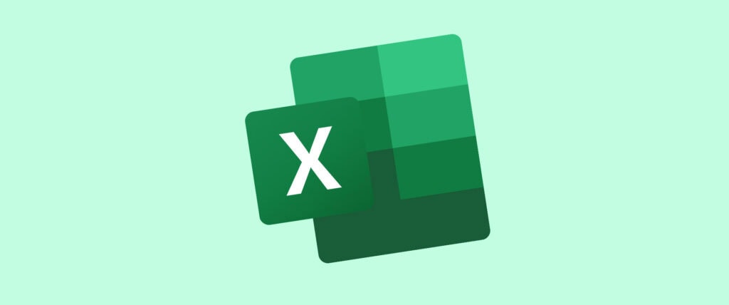 Groen icoon excel