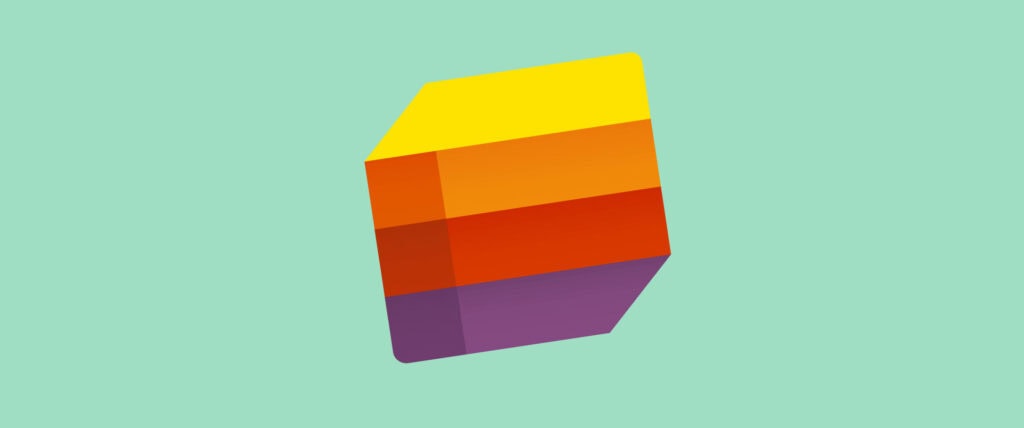 Kleurrijk logo van microsoft lists