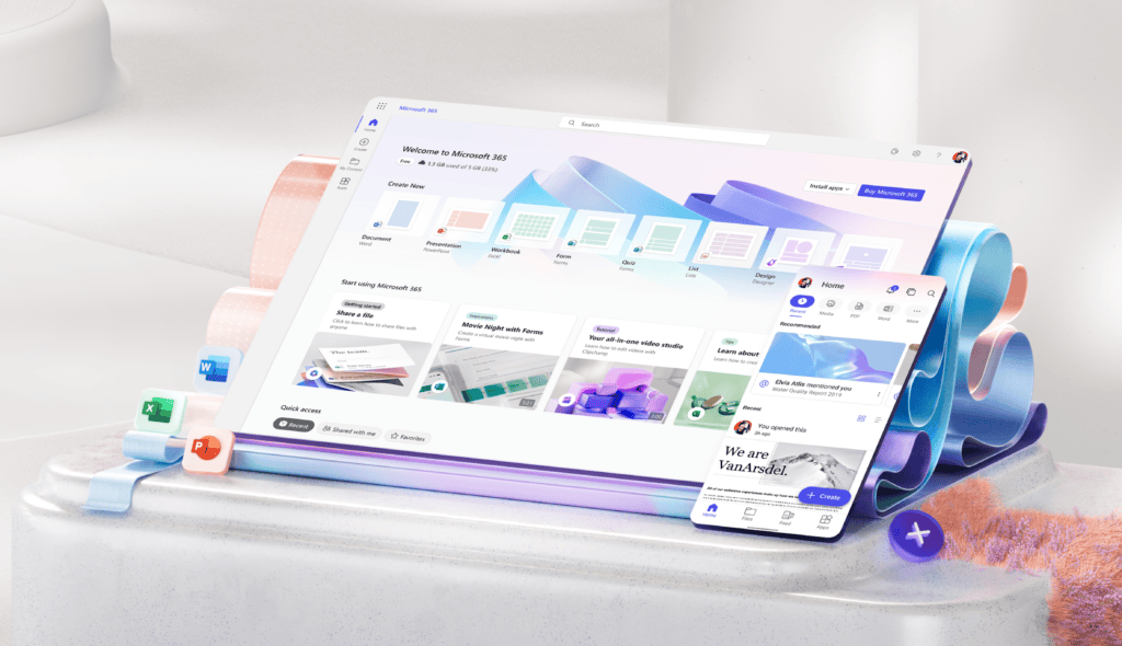 Dashboard van microsoft 365